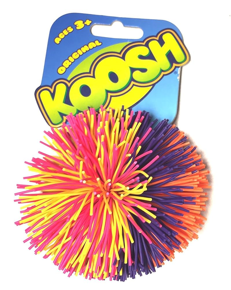 激レア　KOOSH KINS ビンテージ　クッシュボールキンズ　タグ付き Amazon.com: Koosh Ball Classic -ONE- Vintage Toy - Colors